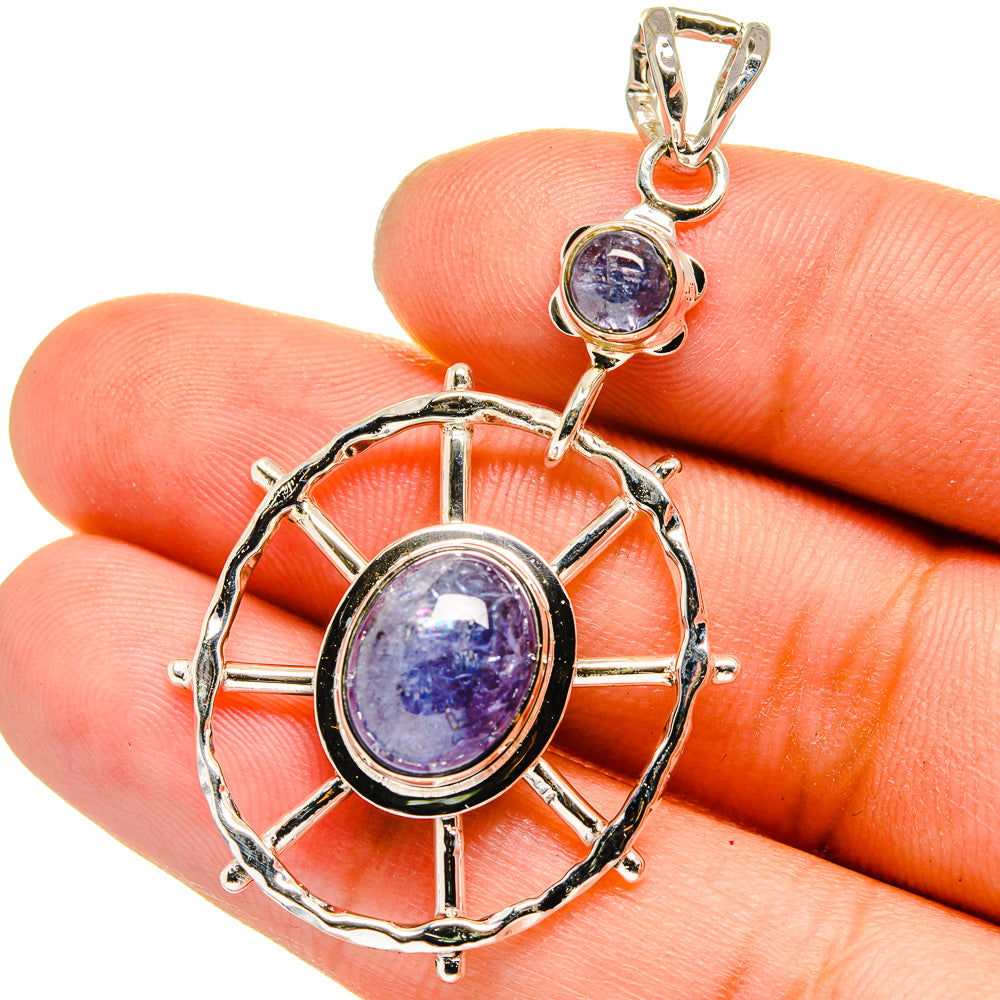 Tanzanite Pendants handcrafted by Ana Silver Co - PD13395