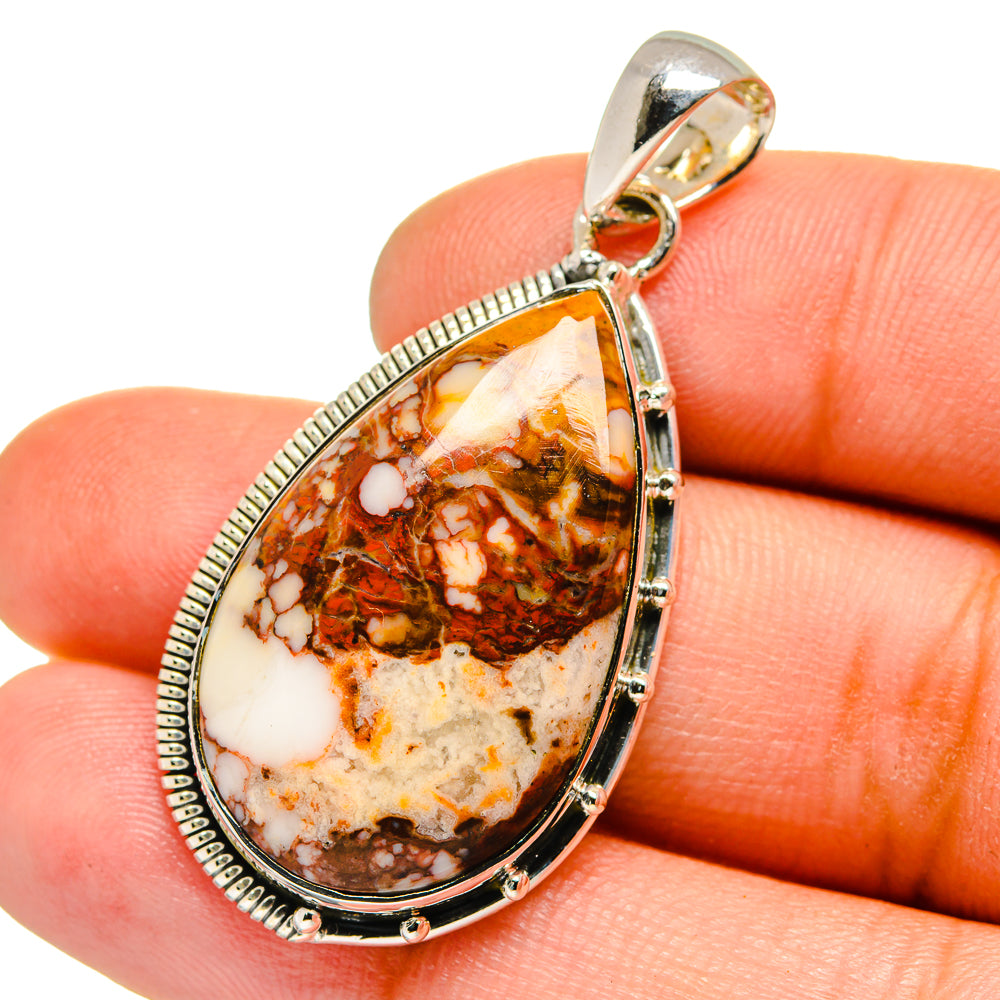 Wild Horse Jasper Pendants handcrafted by Ana Silver Co - PD13418