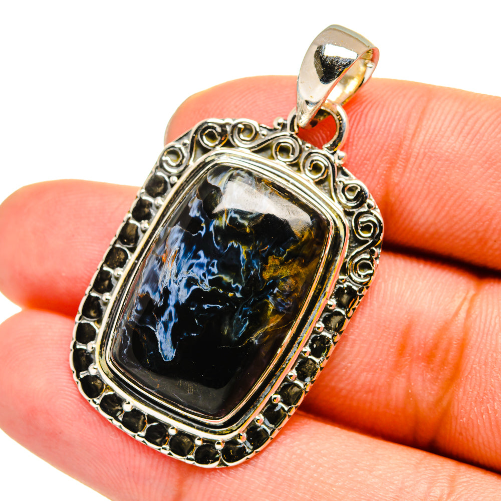 Pietersite Pendants handcrafted by Ana Silver Co - PD13419