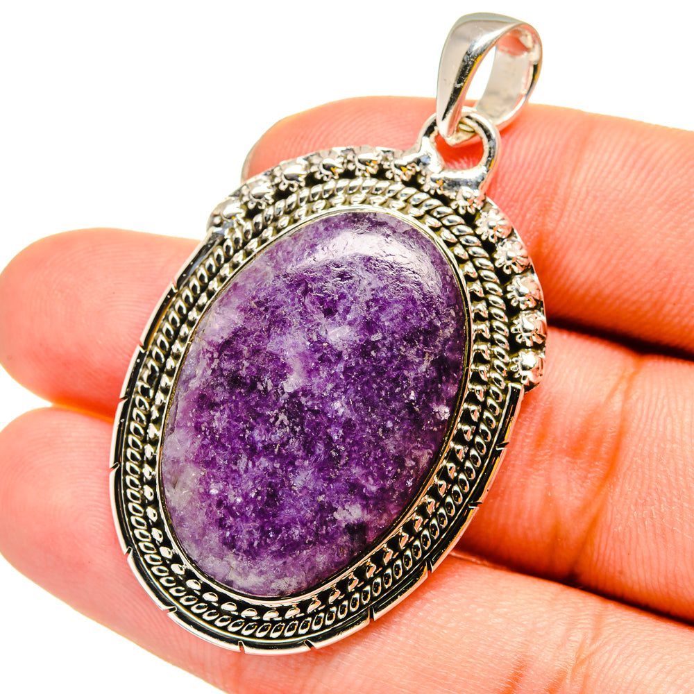 Stichtite Pendants handcrafted by Ana Silver Co - PD13420