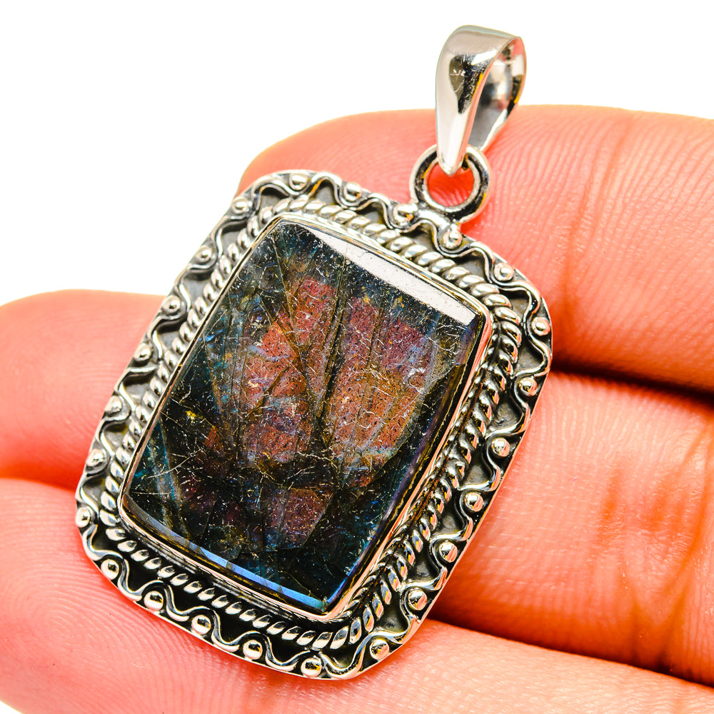 Labradorite Pendants handcrafted by Ana Silver Co - PD13422