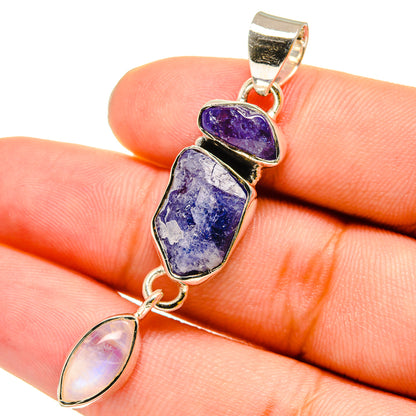 Tanzanite Pendants handcrafted by Ana Silver Co - PD13423