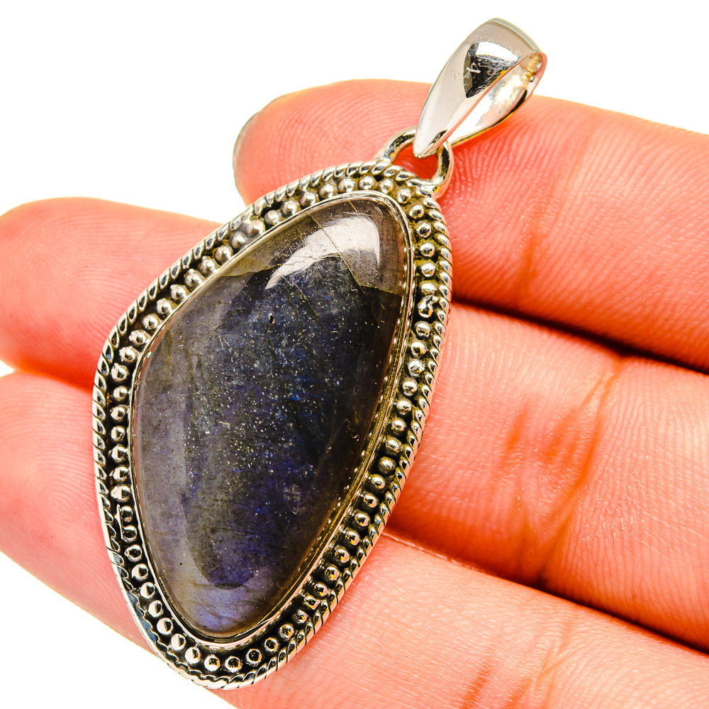Labradorite Pendants handcrafted by Ana Silver Co - PD13425