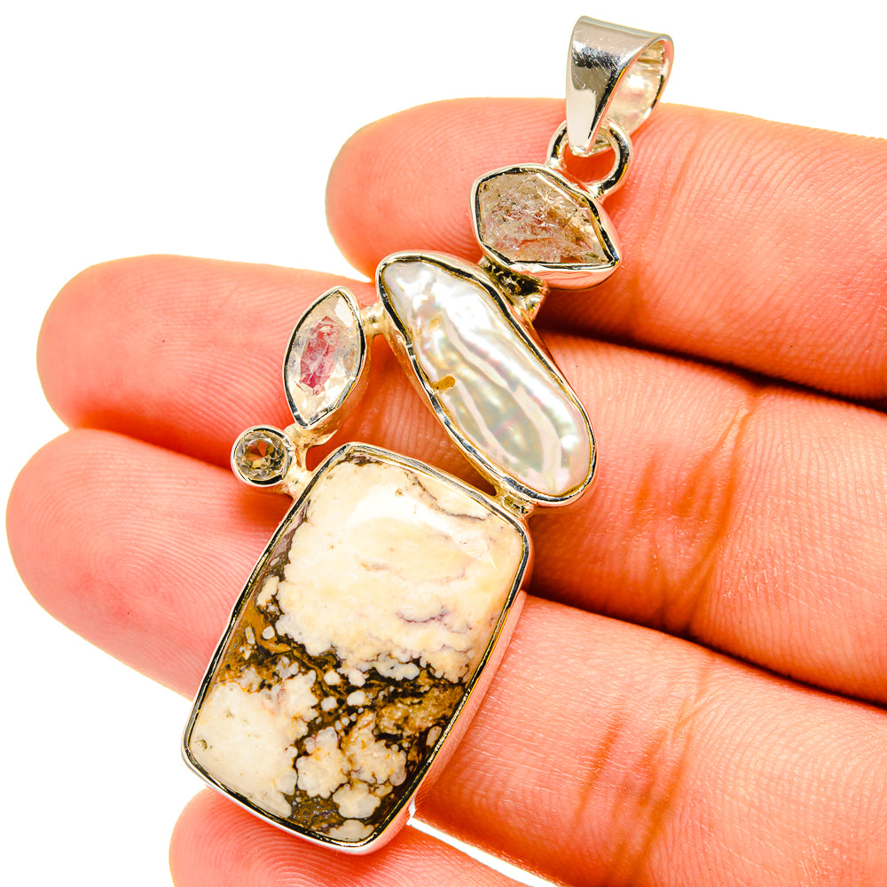 Wild Horse Jasper Pendants handcrafted by Ana Silver Co - PD13450
