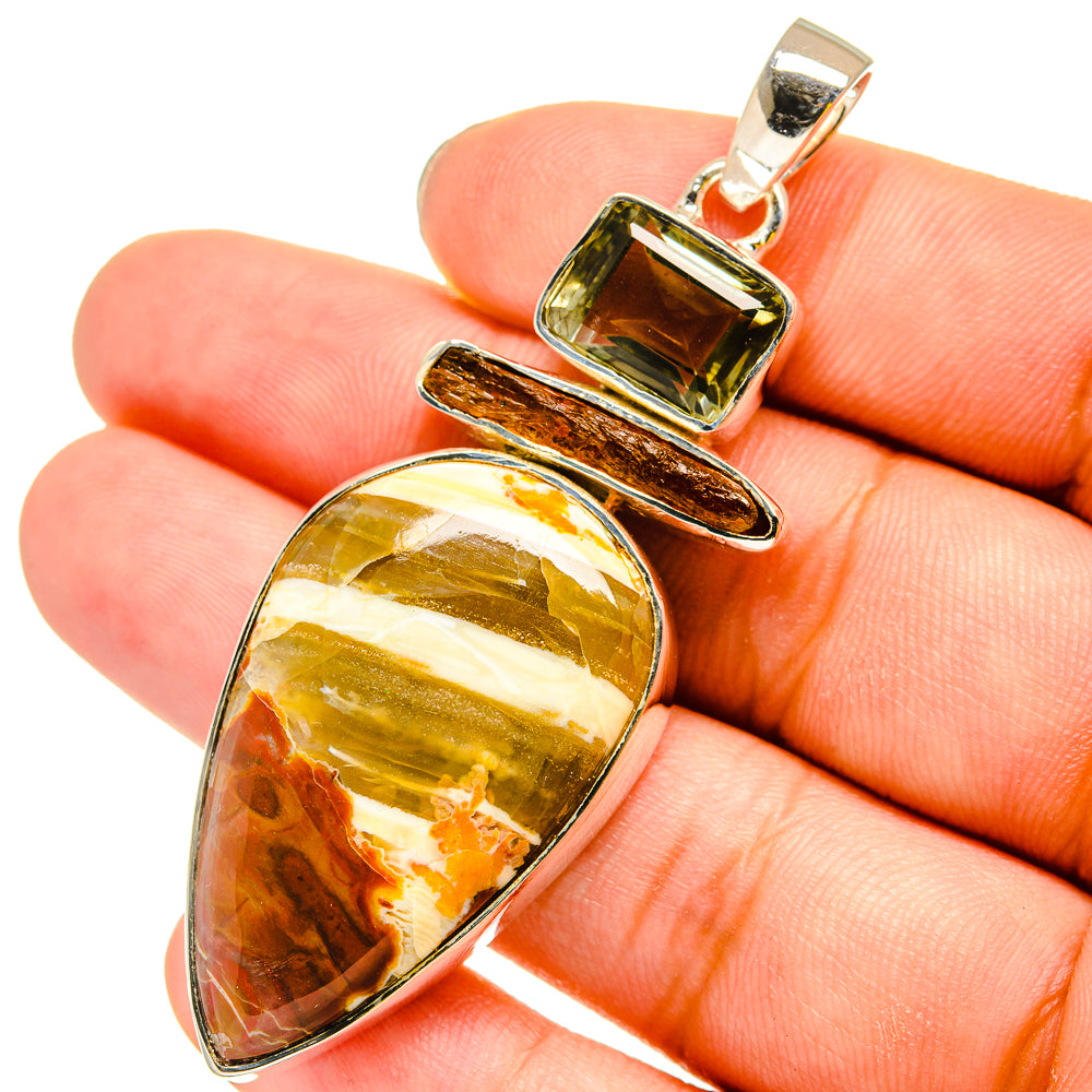 Mookaite Pendants handcrafted by Ana Silver Co - PD13459