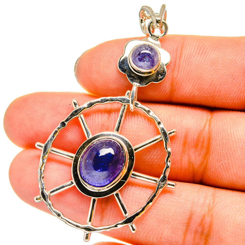 Tanzanite Pendants handcrafted by Ana Silver Co - PD13469