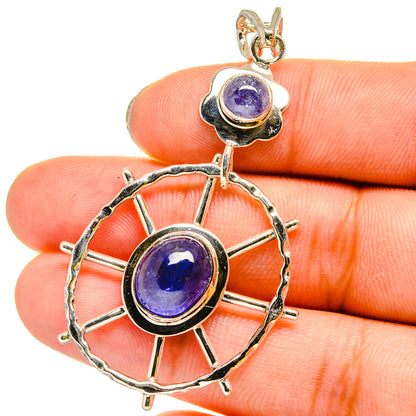 Tanzanite Pendants handcrafted by Ana Silver Co - PD13469