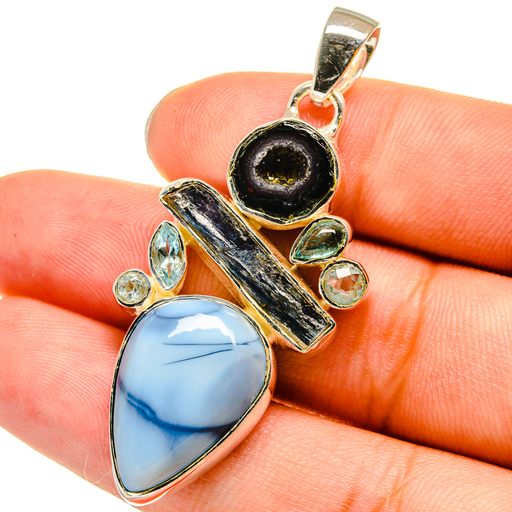 Owyhee Opal Pendants handcrafted by Ana Silver Co - PD13499