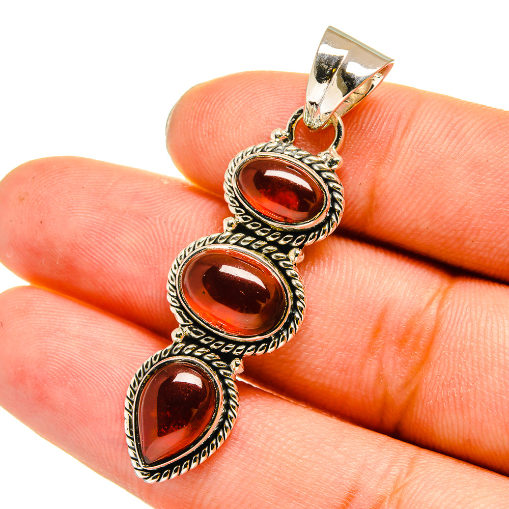 Carnelian Pendants handcrafted by Ana Silver Co - PD13500