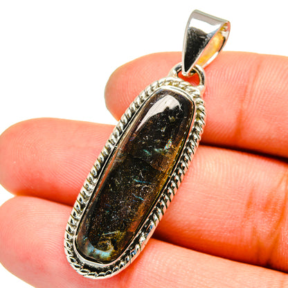 Labradorite Pendants handcrafted by Ana Silver Co - PD13534
