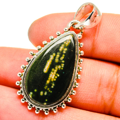 Ocean Jasper Pendants handcrafted by Ana Silver Co - PD13538