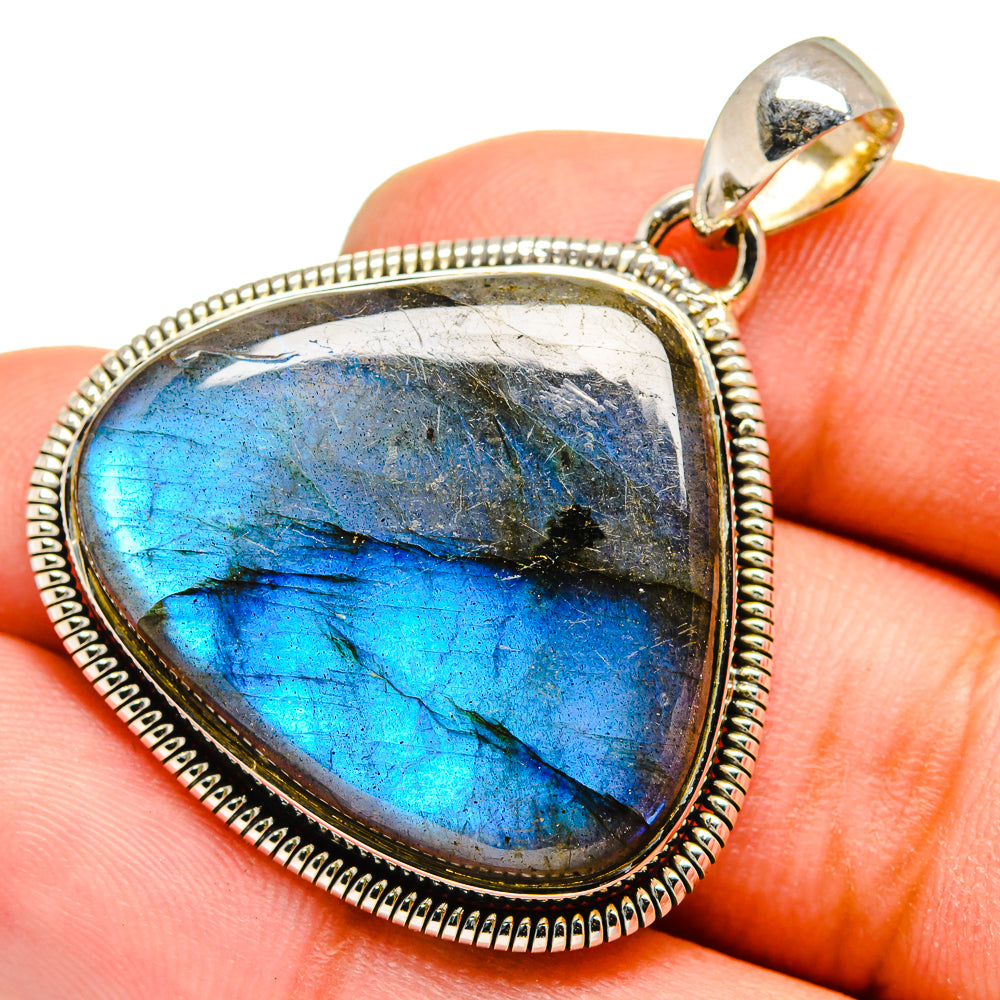 Labradorite Pendants handcrafted by Ana Silver Co - PD13543