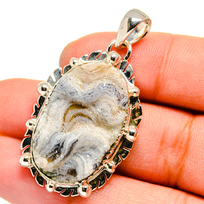 Desert Druzy Pendants handcrafted by Ana Silver Co - PD13554