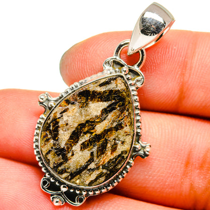Astrophyllite Pendants handcrafted by Ana Silver Co - PD13558