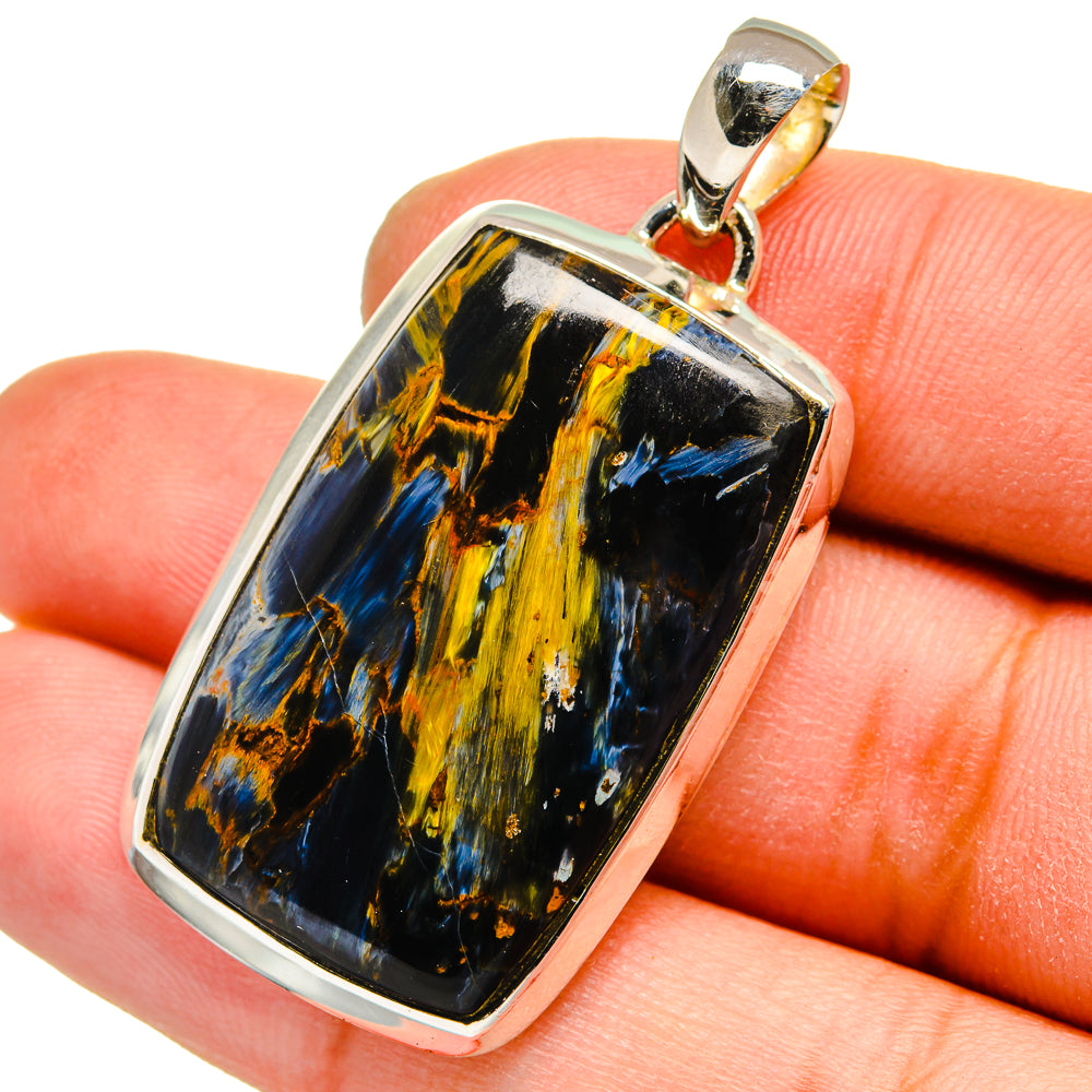 Pietersite Pendants handcrafted by Ana Silver Co - PD13562
