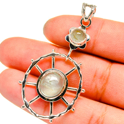 Aquamarine Pendants handcrafted by Ana Silver Co - PD13565