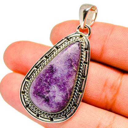 Charoite Pendants handcrafted by Ana Silver Co - PD13568