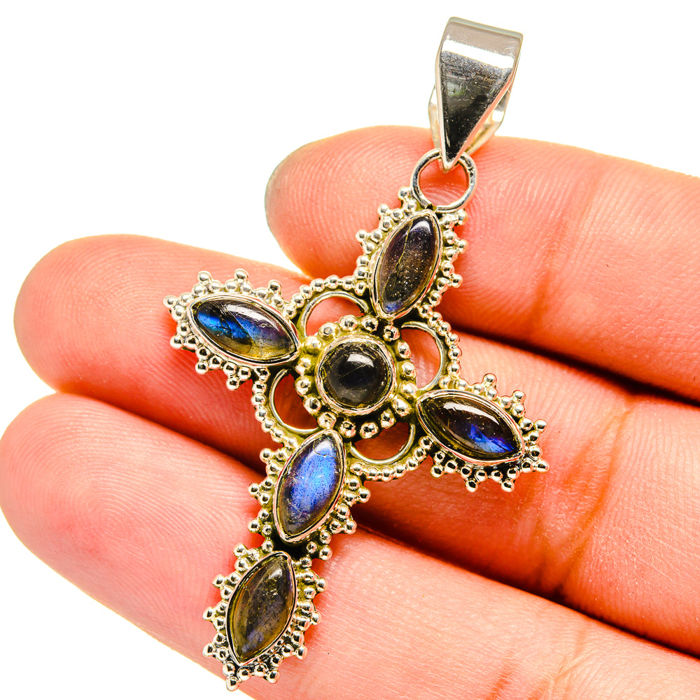 Labradorite Pendants handcrafted by Ana Silver Co - PD13577