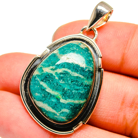 Amazonite Pendants handcrafted by Ana Silver Co - PD13630