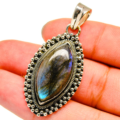 Labradorite Pendants handcrafted by Ana Silver Co - PD13633
