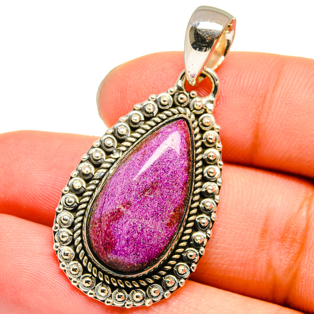Stichtite Pendants handcrafted by Ana Silver Co - PD13634