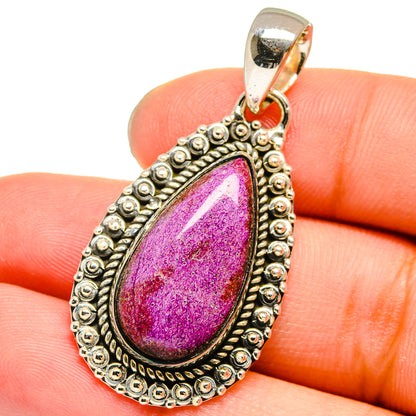 Stichtite Pendants handcrafted by Ana Silver Co - PD13634