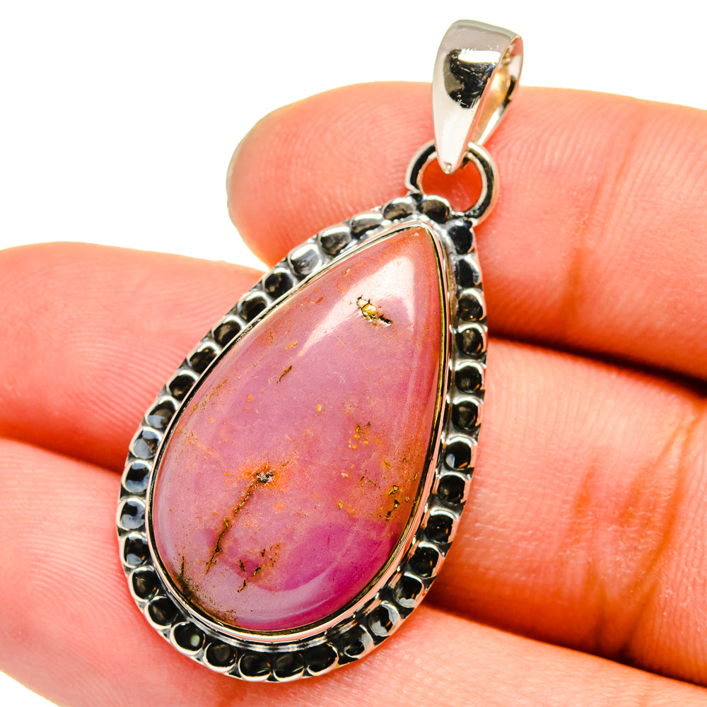 Phosphosiderite Pendants handcrafted by Ana Silver Co - PD13639