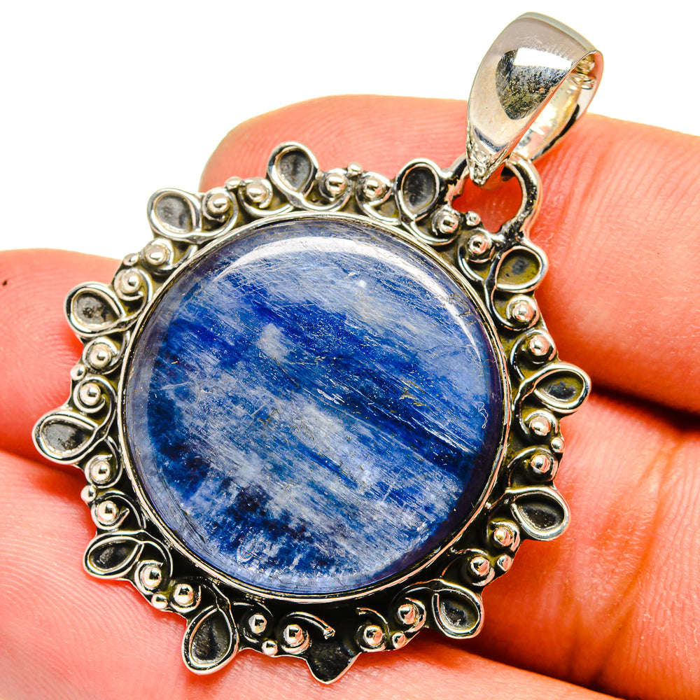 Kyanite Pendants handcrafted by Ana Silver Co - PD13642
