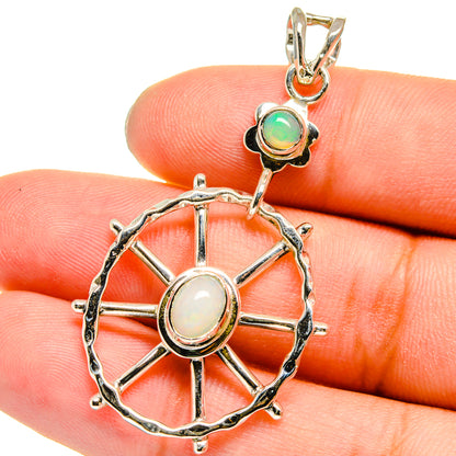 Ethiopian Opal Pendants handcrafted by Ana Silver Co - PD13652