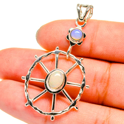 Ethiopian Opal Pendants handcrafted by Ana Silver Co - PD13660