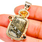Pyrite Agate, Citrine, Smoky Quartz Pendants handcrafted by Ana Silver Co - PD13672