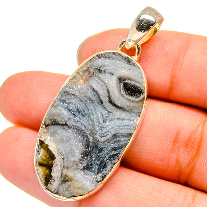 Desert Druzy Pendants handcrafted by Ana Silver Co - PD13684