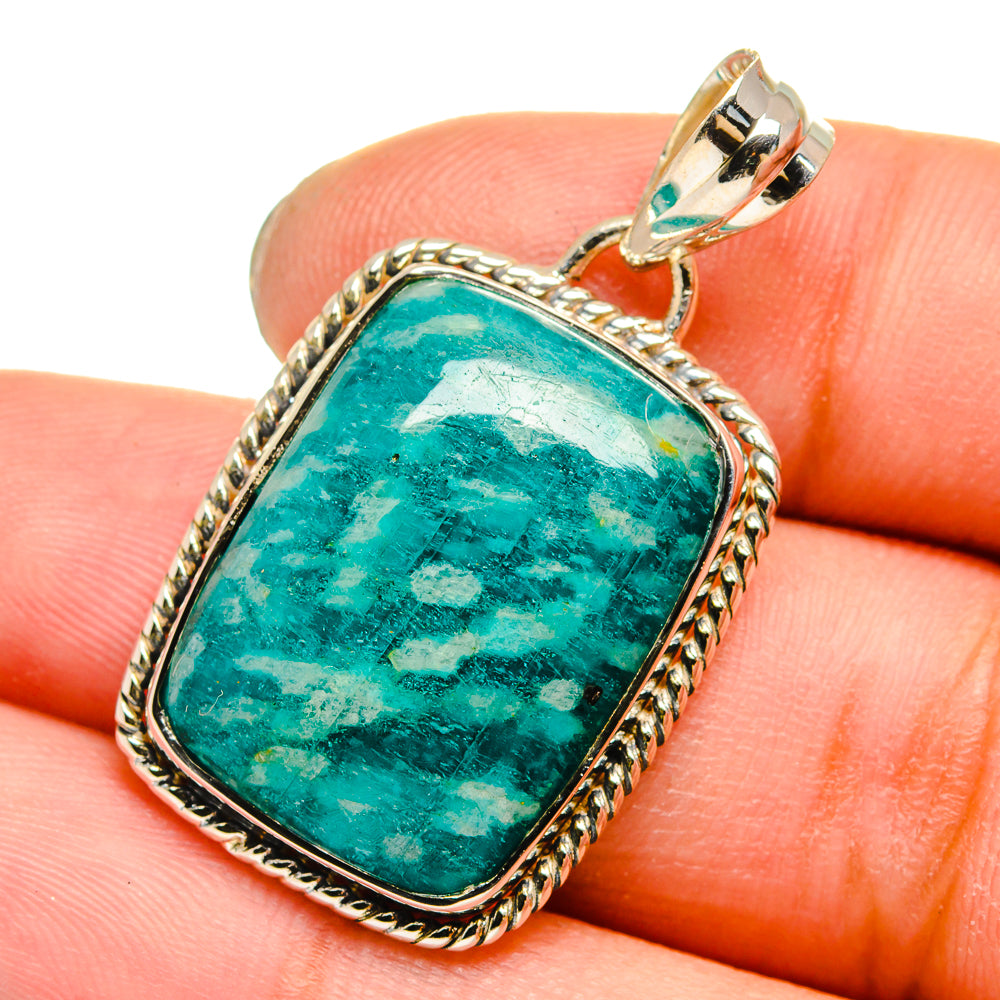 Amazonite Pendants handcrafted by Ana Silver Co - PD13687