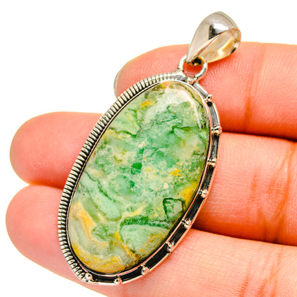 Rainforest Opal Pendants handcrafted by Ana Silver Co - PD13698