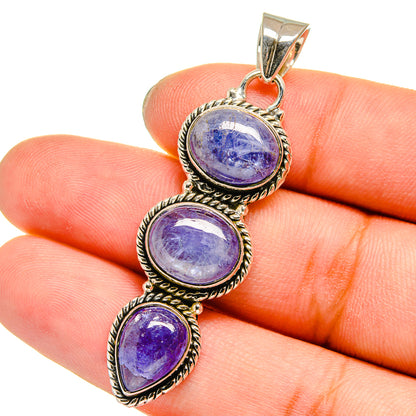Tanzanite Pendants handcrafted by Ana Silver Co - PD13700