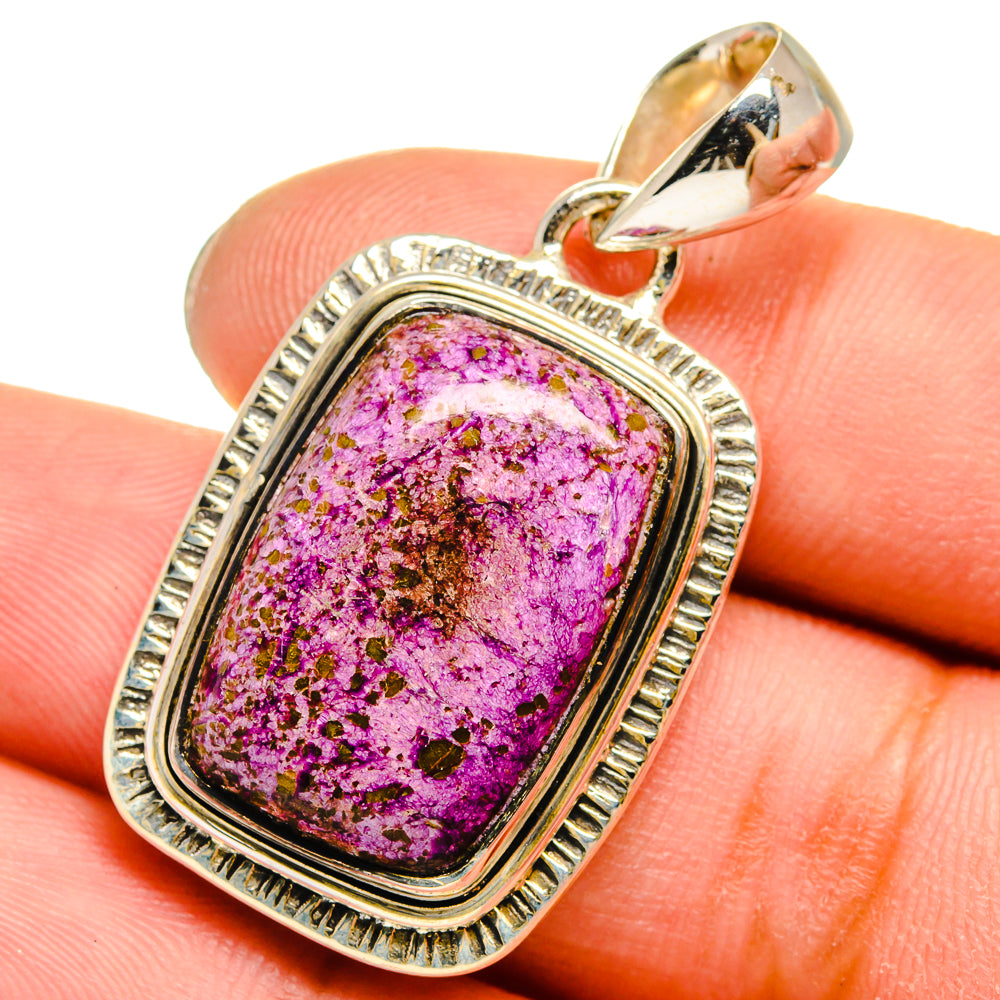 Stichtite Pendants handcrafted by Ana Silver Co - PD13707