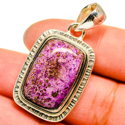 Stichtite Pendants handcrafted by Ana Silver Co - PD13707