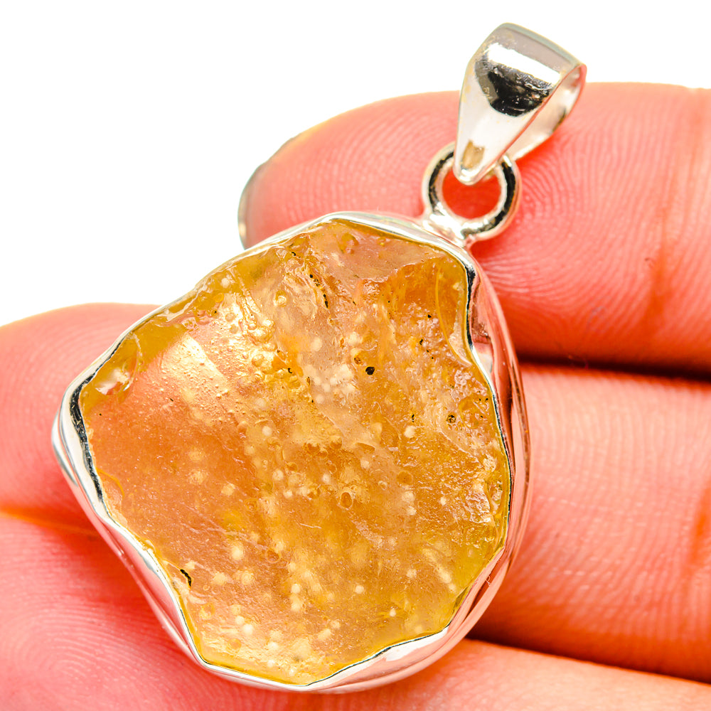 Libyan Glass Pendants handcrafted by Ana Silver Co - PD13724
