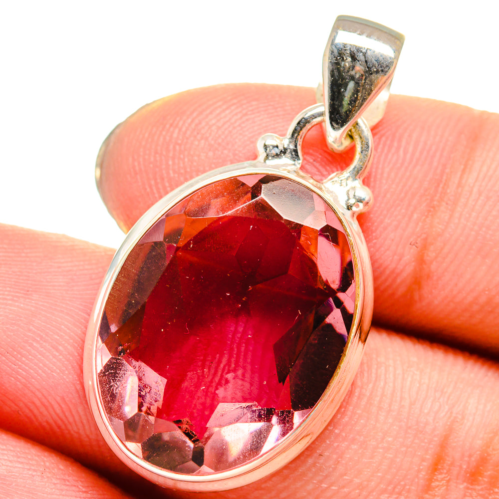 Color Change Alexandrite (lab.) Pendants handcrafted by Ana Silver Co - PD13725