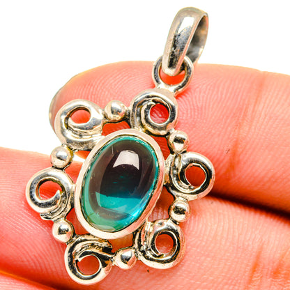 Green Fluorite Pendants handcrafted by Ana Silver Co - PD13731