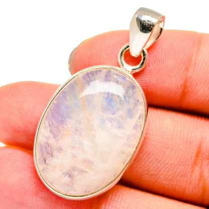 Rainbow Moonstone Pendants handcrafted by Ana Silver Co - PD13732
