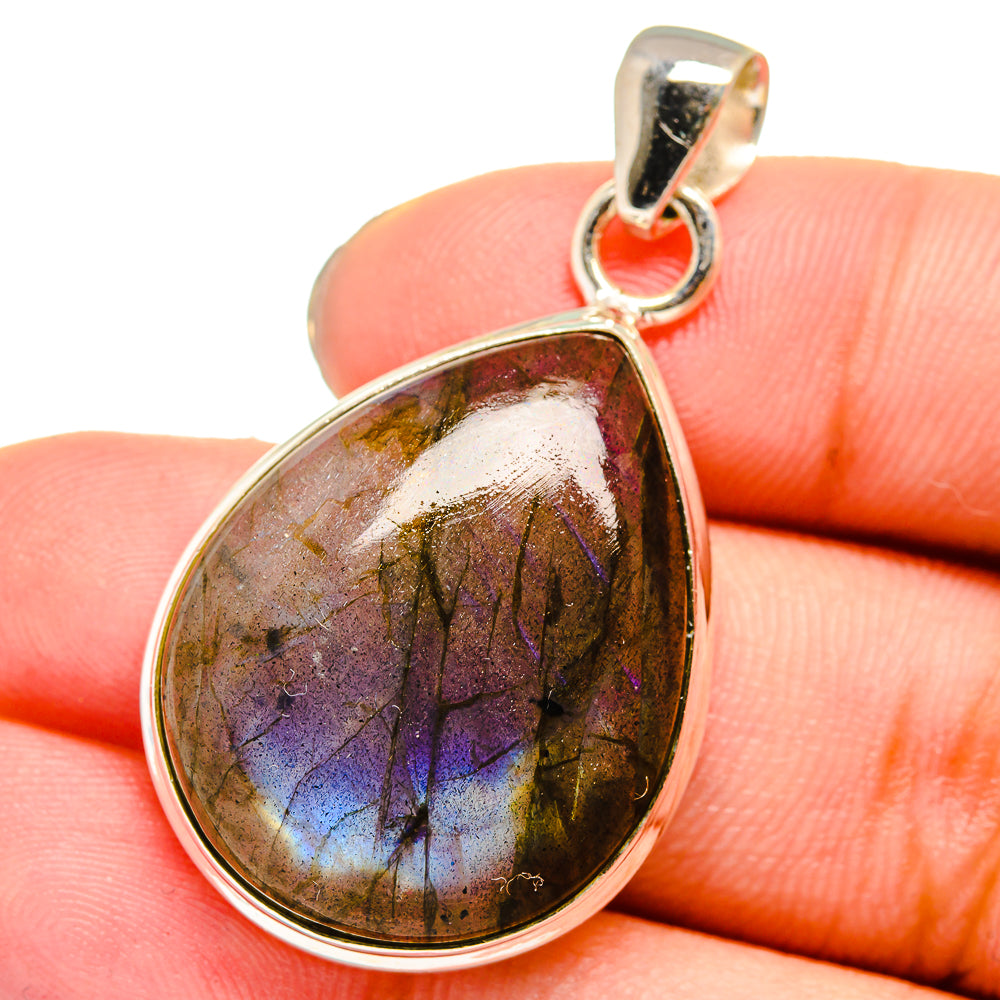 Labradorite Pendants handcrafted by Ana Silver Co - PD13735