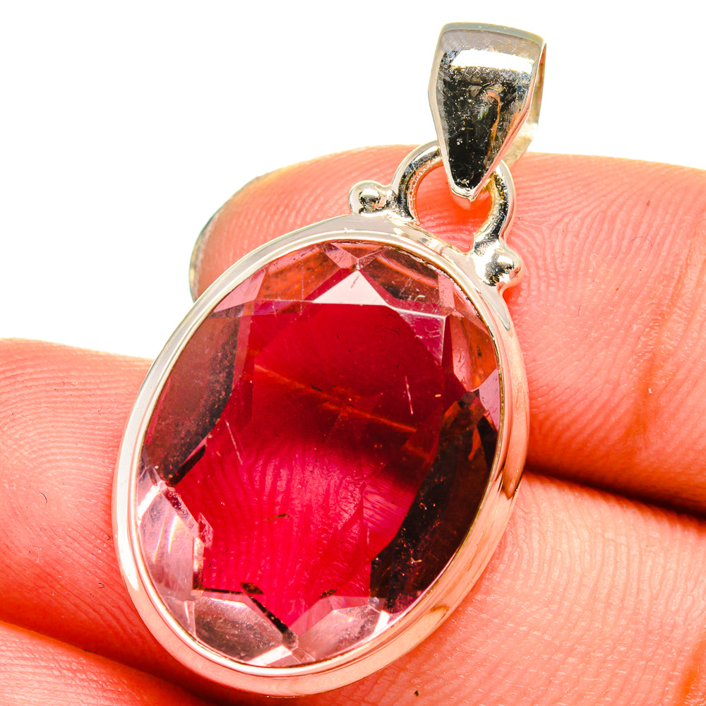 Color Change Alexandrite (lab.) Pendants handcrafted by Ana Silver Co - PD13744