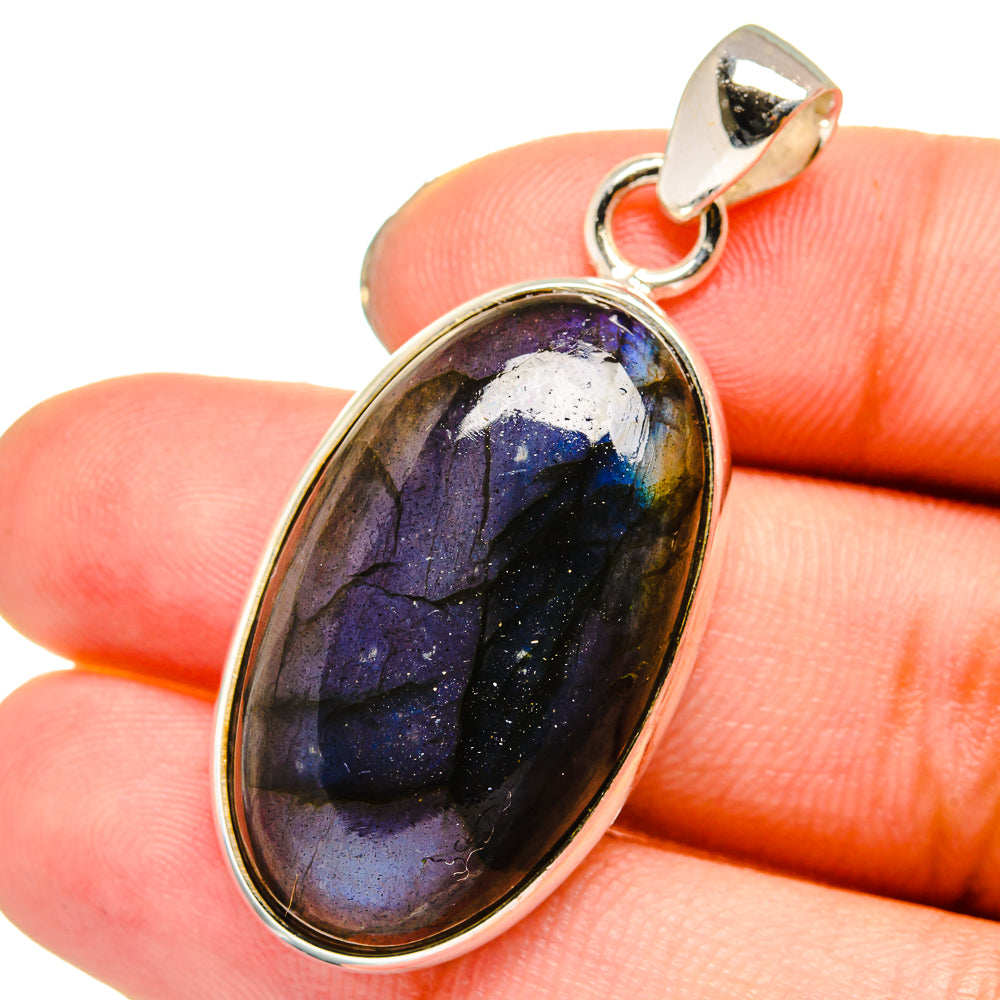 Labradorite Pendants handcrafted by Ana Silver Co - PD13757