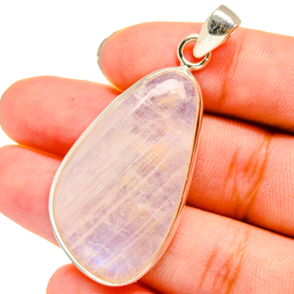 Rainbow Moonstone Pendants handcrafted by Ana Silver Co - PD13761