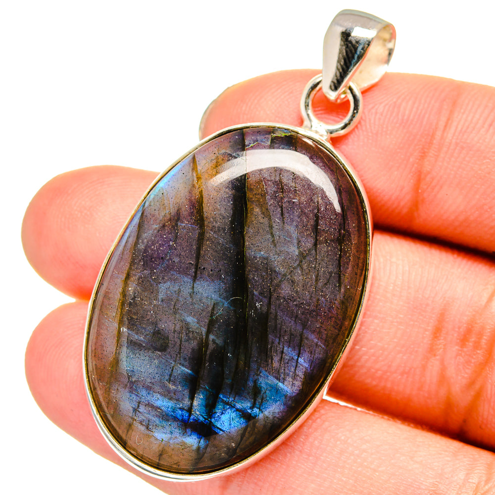 Labradorite Pendants handcrafted by Ana Silver Co - PD13765
