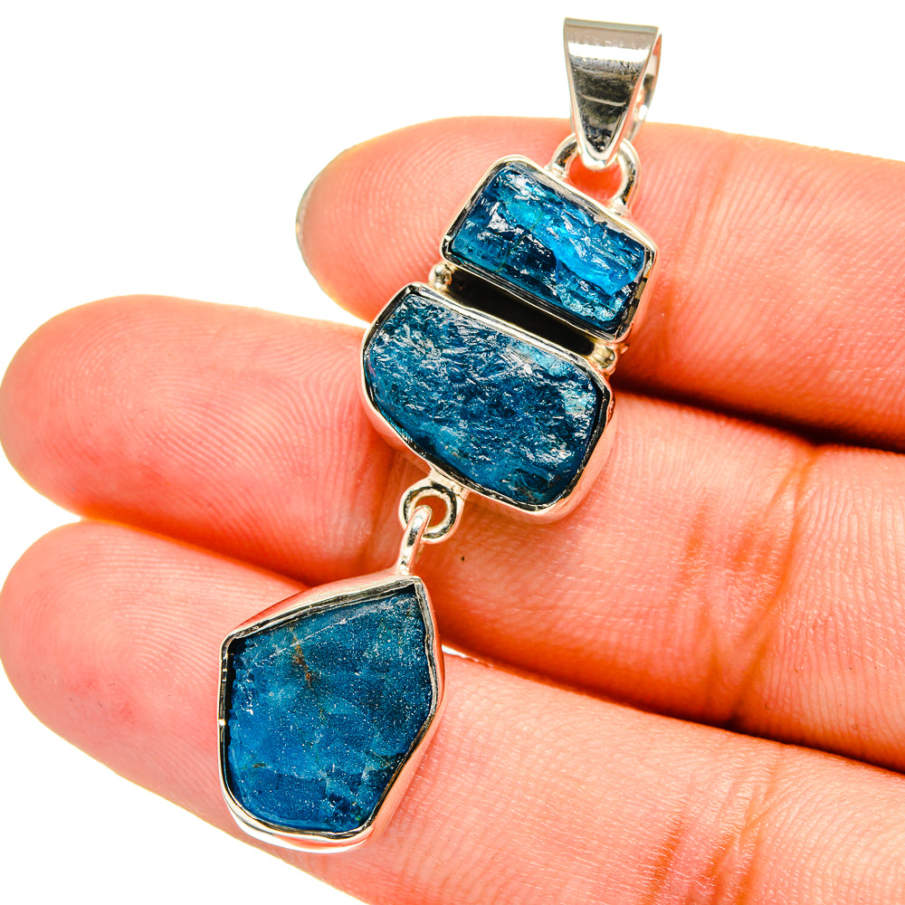 Apatite Pendants handcrafted by Ana Silver Co - PD13794