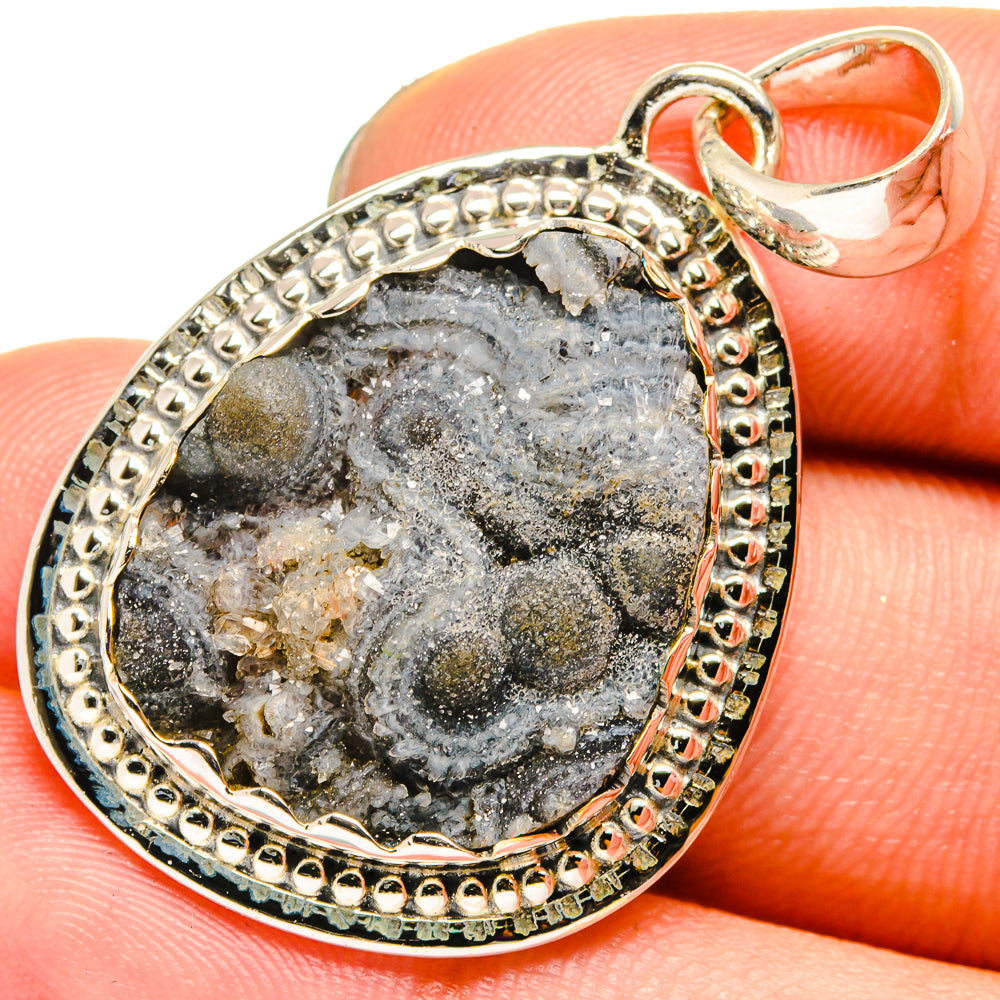 Desert Druzy Pendants handcrafted by Ana Silver Co - PD13800