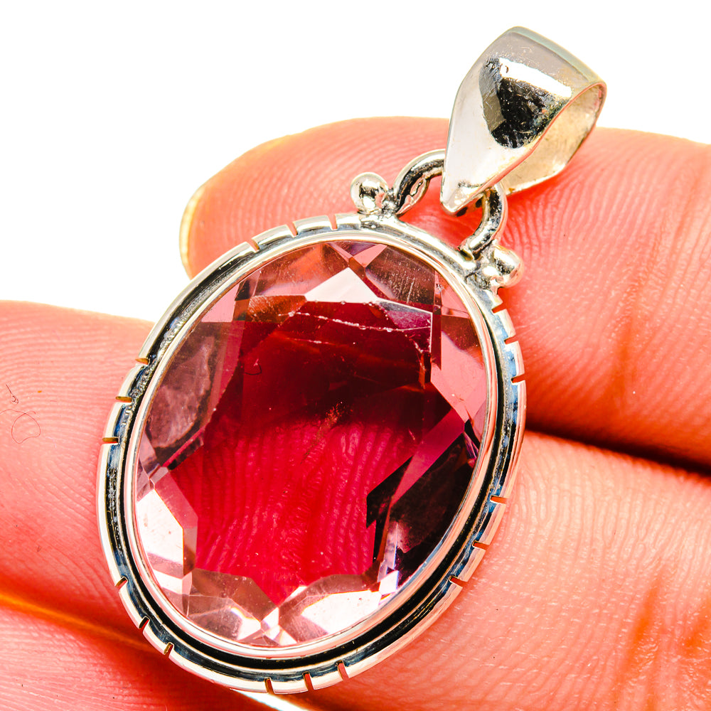 Color Change Alexandrite (lab.) Pendants handcrafted by Ana Silver Co - PD13821