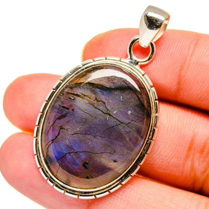 Labradorite Pendants handcrafted by Ana Silver Co - PD13833